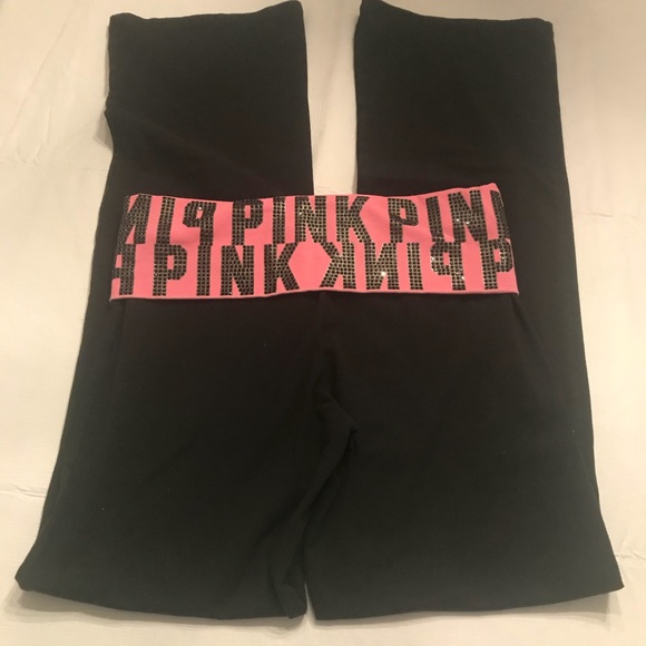 ❤️HP❤️PINK Victoria’s Secret yoga pants Size Small - Picture 2 of 3